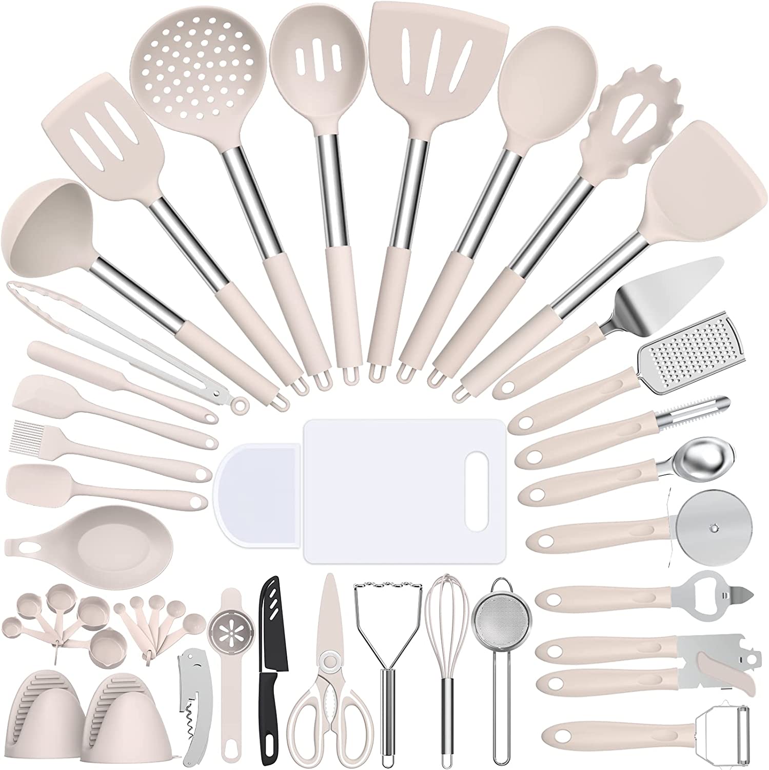 Best utensils for ceramic 43 piece heat resistant set