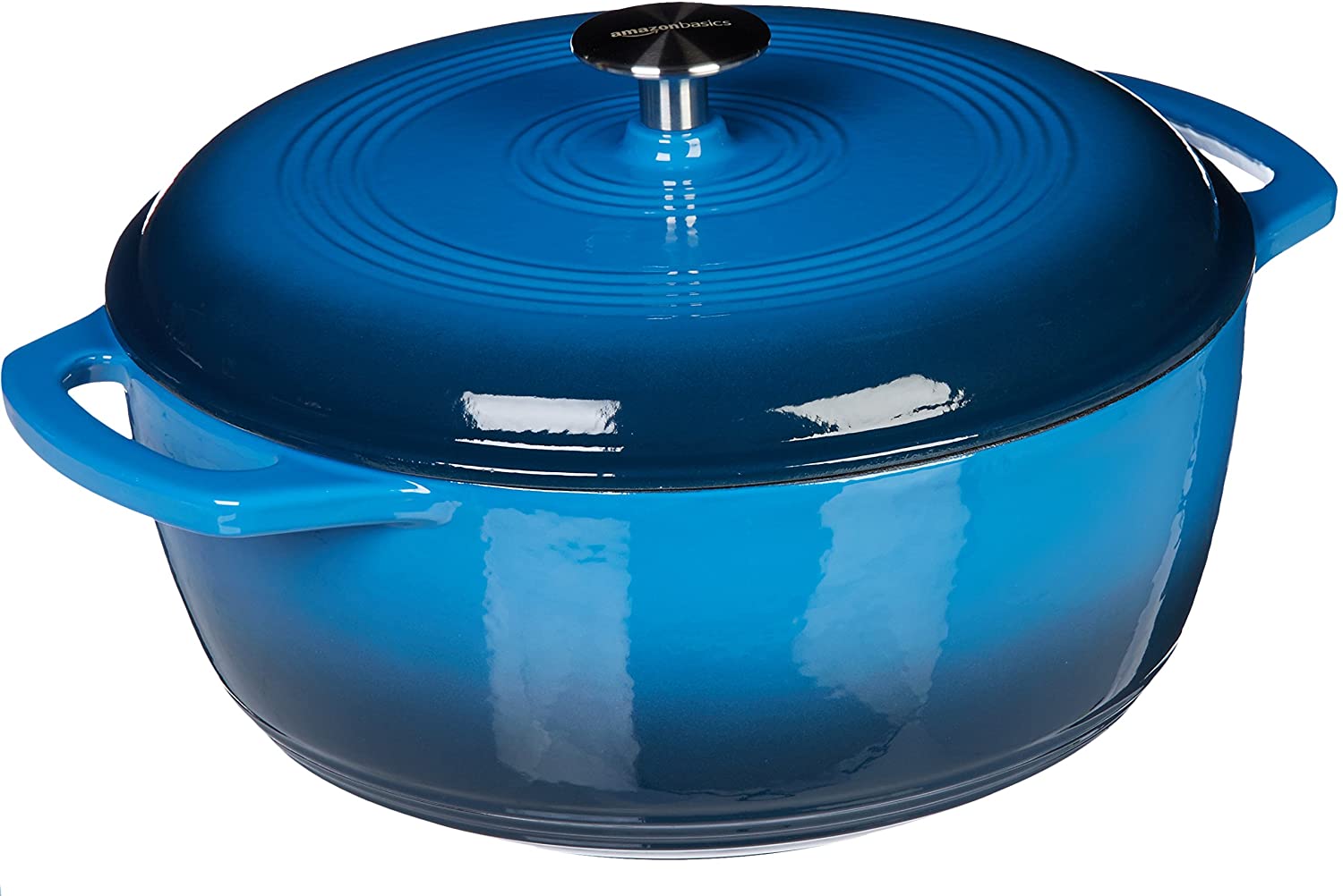 Deep Frying Equipment like this Blue Enameled Cast Iron Dutch Oven